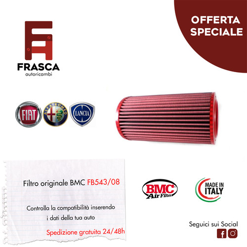 Filtro aria sportivo bmc - sportivo,